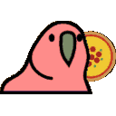 Whole Pizza Parrot